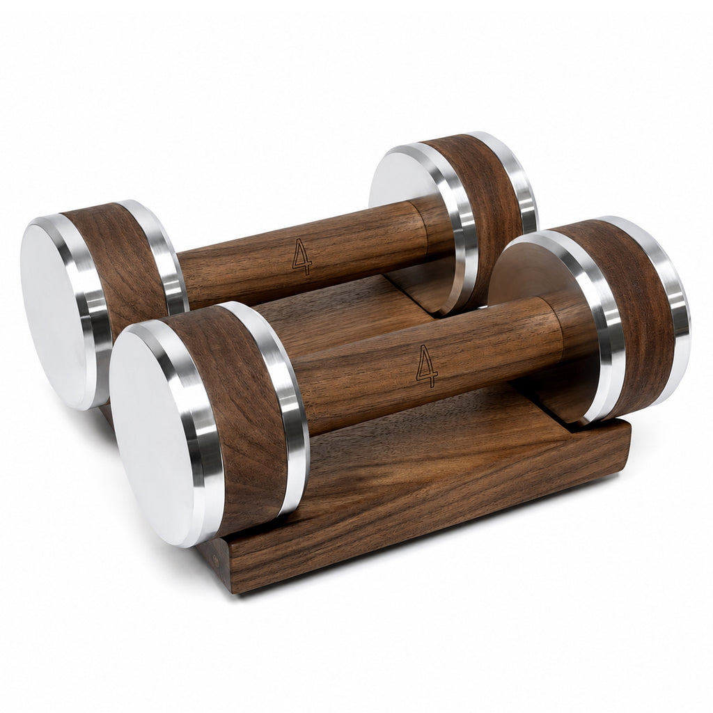 Lifeventra Solid Wood Dumbbell for Designer Home Gyms
