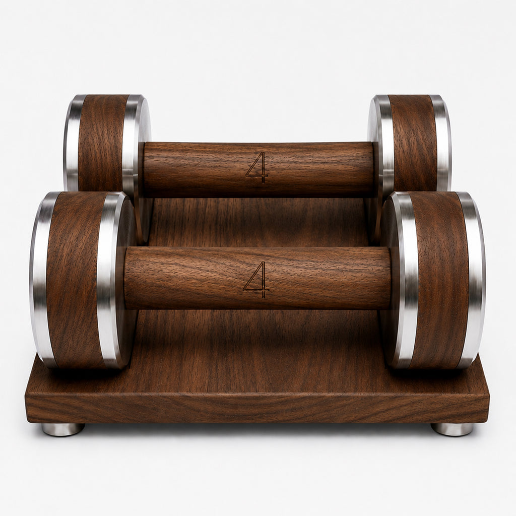 Lifeventra Solid Wood Dumbbell for Designer Home Gyms