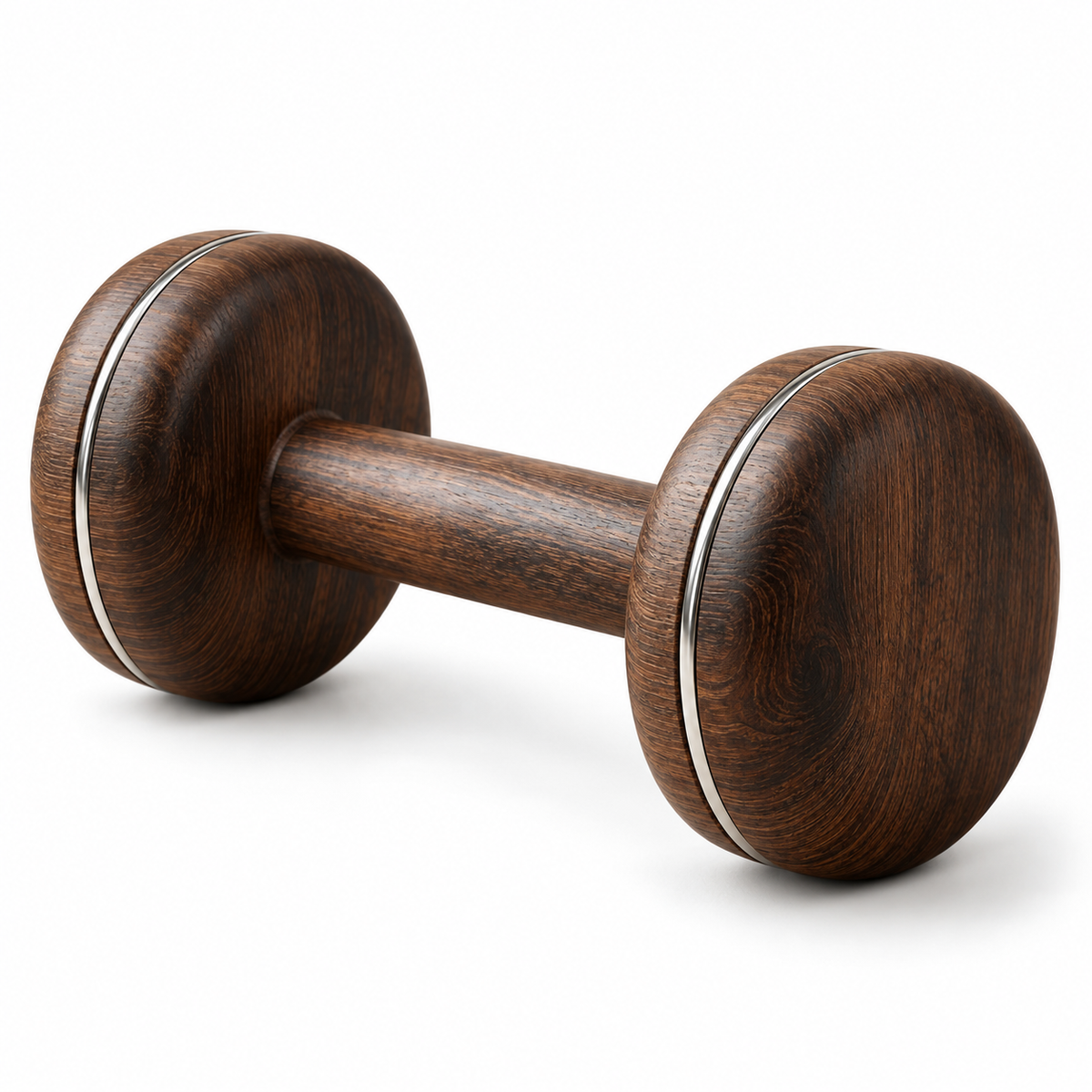 Premium Ebony Wood Dumbbells